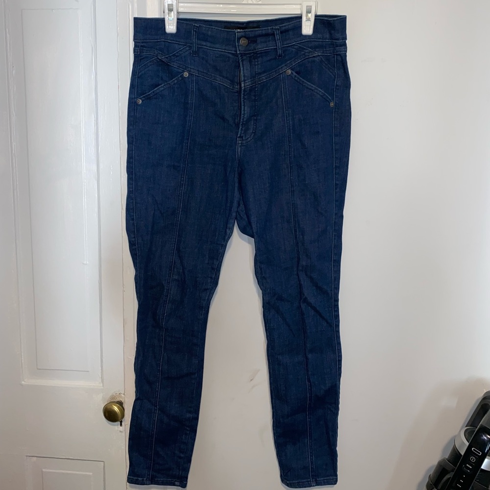 EXPRESS ankle jeggings with detailed stitching